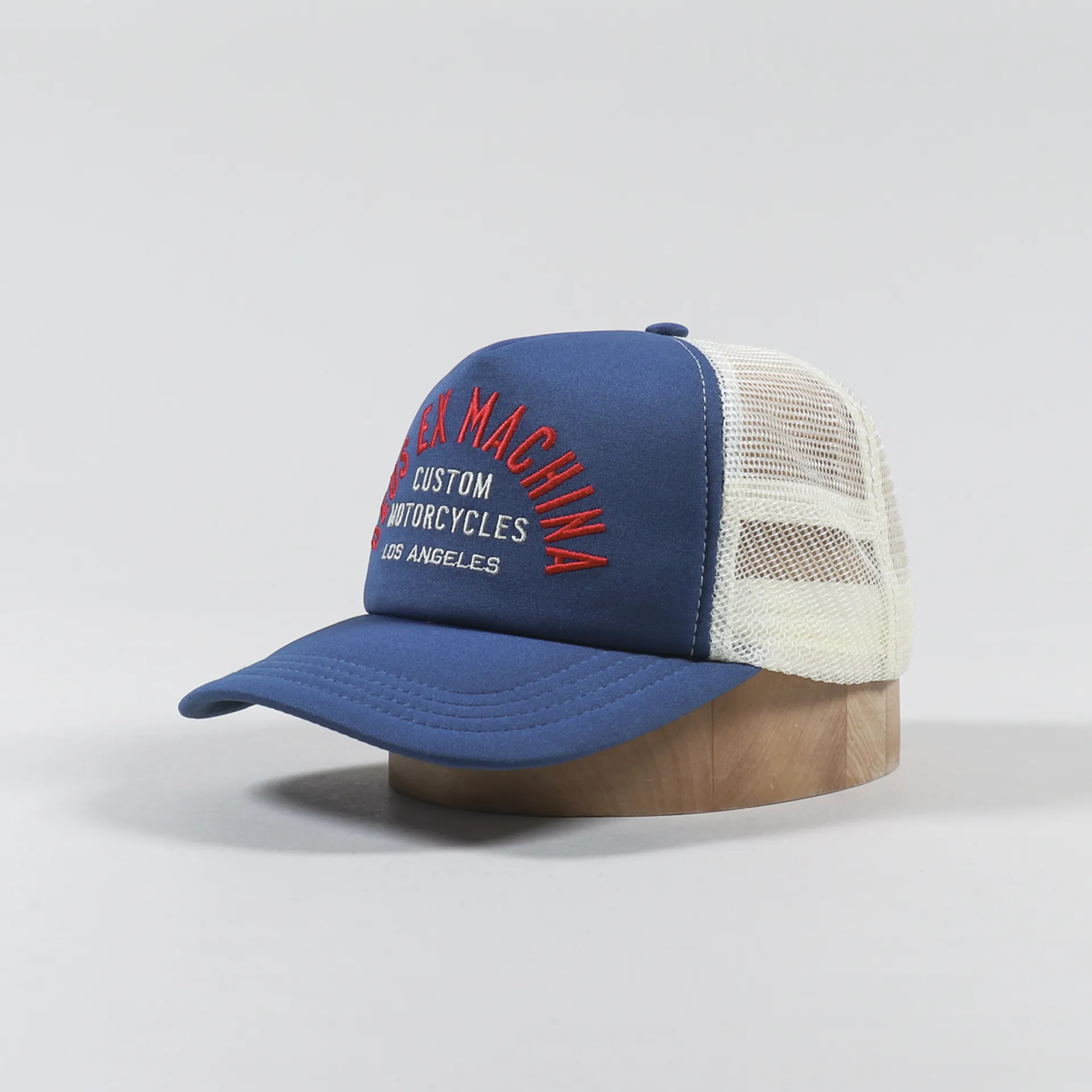 Trucker Cap Chrome | Blauw | The English Hatter