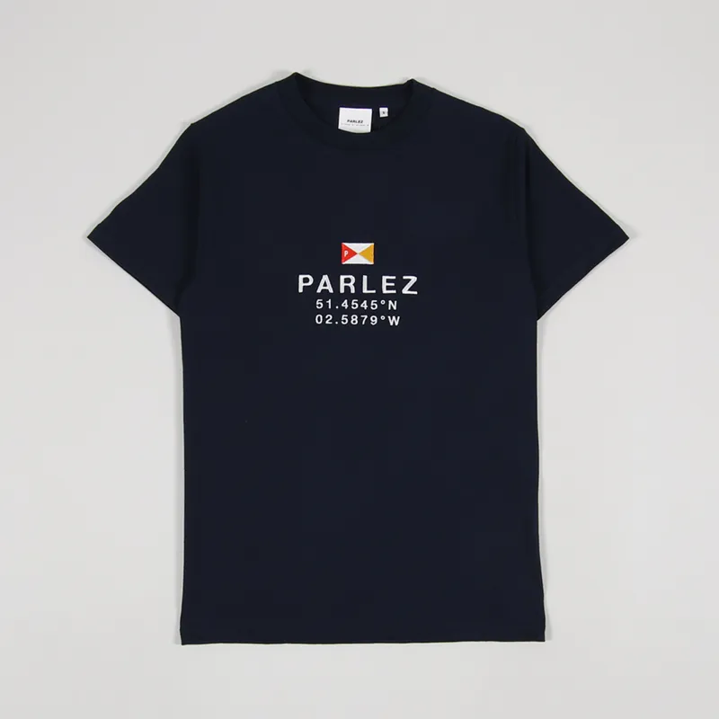 Parlez Prospect T Shirt Navy