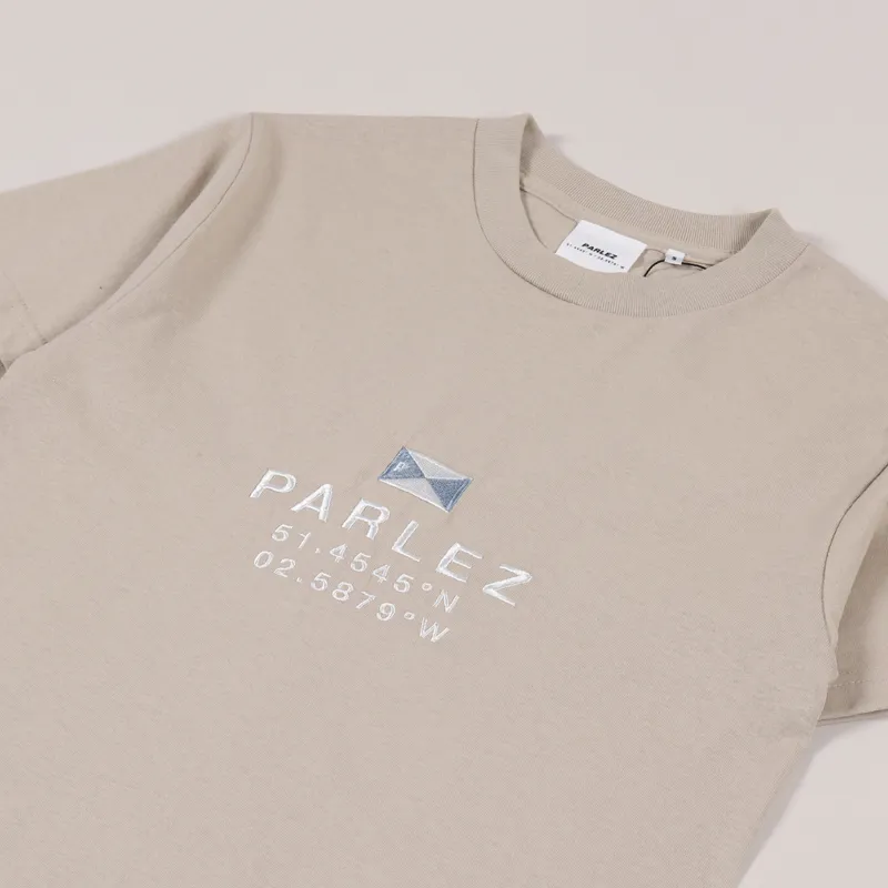 Parlez Prospect T Shirt Sand-1