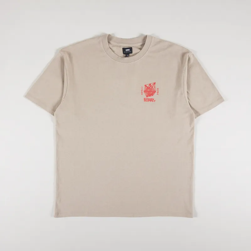 Edwin Protect Ya Lungs T Shirt White Pepper-1