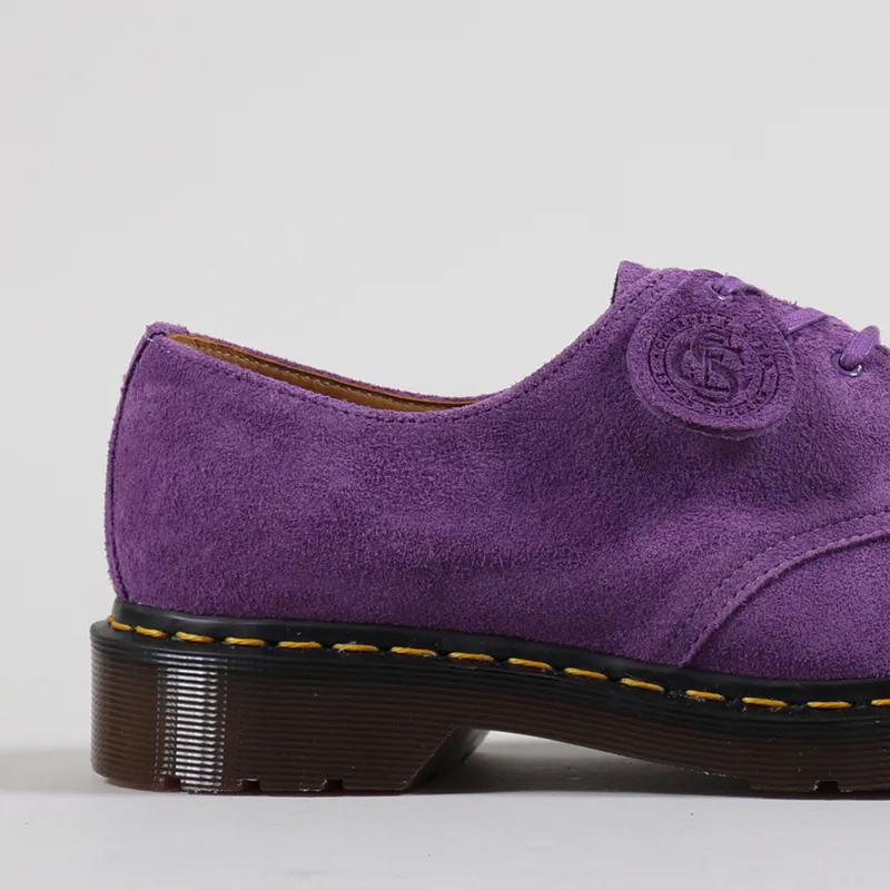 Dr Martens Made In England 1461 Desert Oasis Suede Shoes Purple-6