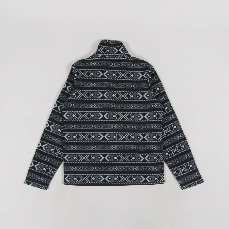 Berghaus Prism Printed Trango Half Zip Fleece Black-1