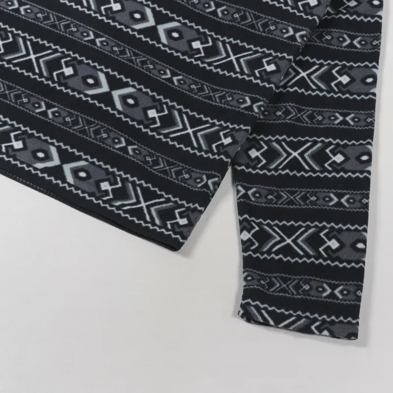 Berghaus Prism Printed Trango Half Zip Fleece Black-4