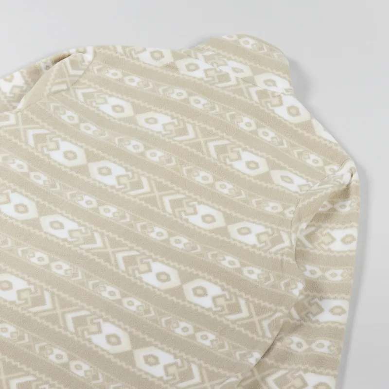 Berghaus Prism Printed Trango Half Zip Fleece Natural-3