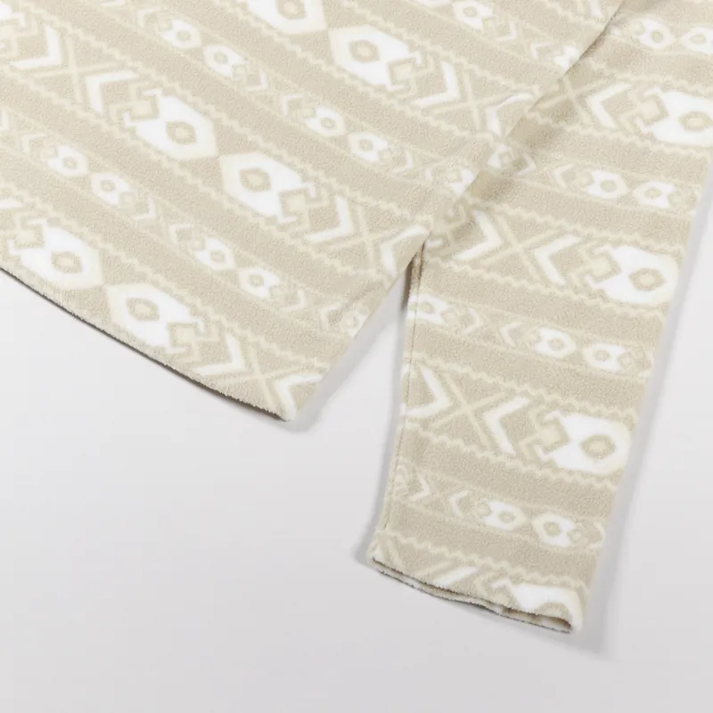 Berghaus Prism Printed Trango Half Zip Fleece Natural-6