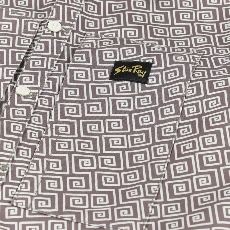 Stan Ray Prison Shirt Natural Labyrinth-4