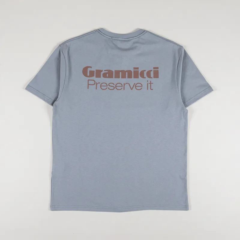 Gramicci Preserve It T Shirt Slate