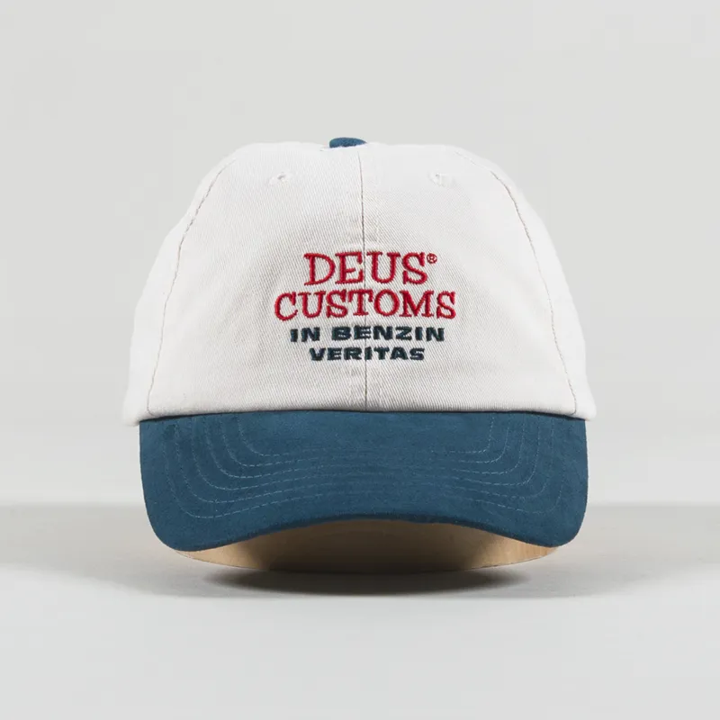 Deus Ex Machina Portal Dad Cap Dirty White-1