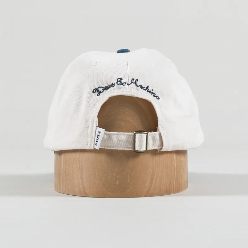 Deus Ex Machina Portal Dad Cap Dirty White-3