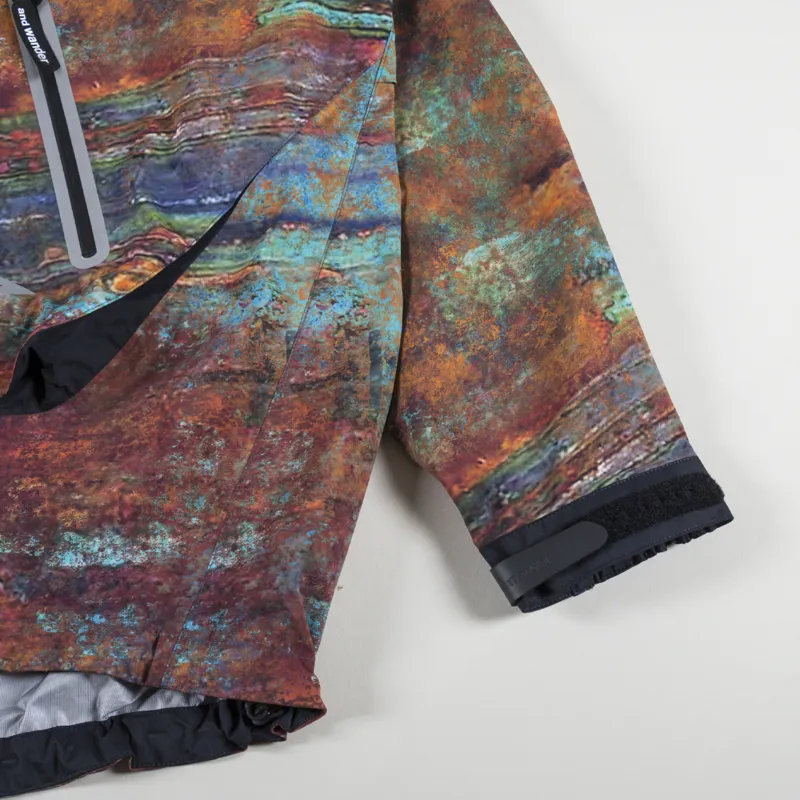 And Wander Pertex Printed Waterproof Jacket Multi-8
