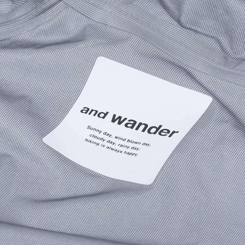 And Wander Pertex Shield Rain Jacket Black-9