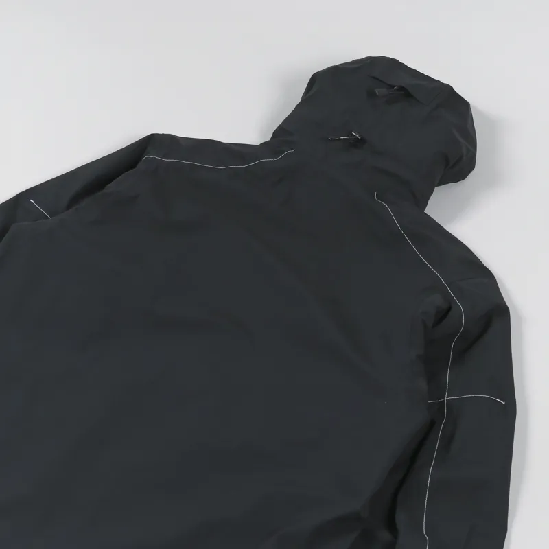 And Wander Pertex Shield Rain Jacket Black-5