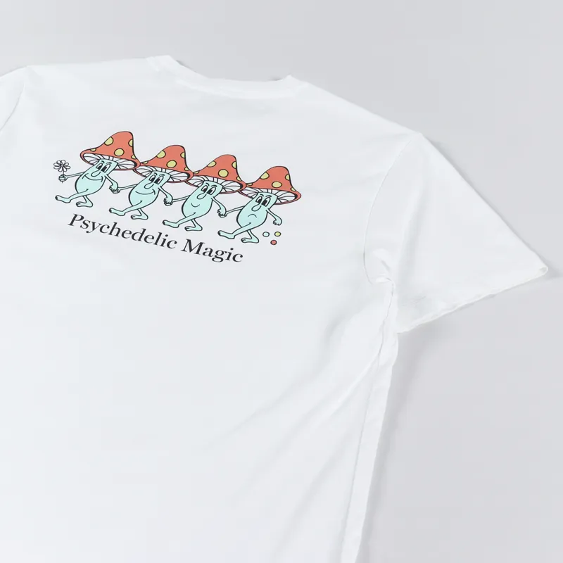 Edmmond Studios Psychedelic Magic T Shirt White-5