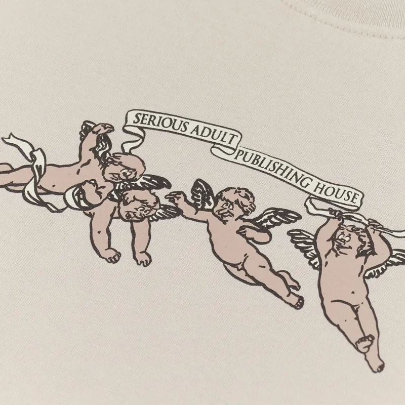 Serious Adult Publishing House T Shirt Sand-2
