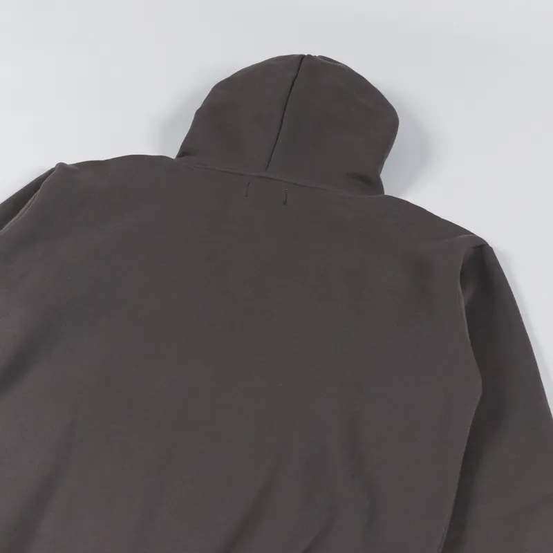 Butter Goods Puff Rounded Pullover Hoodie Washed Black-3