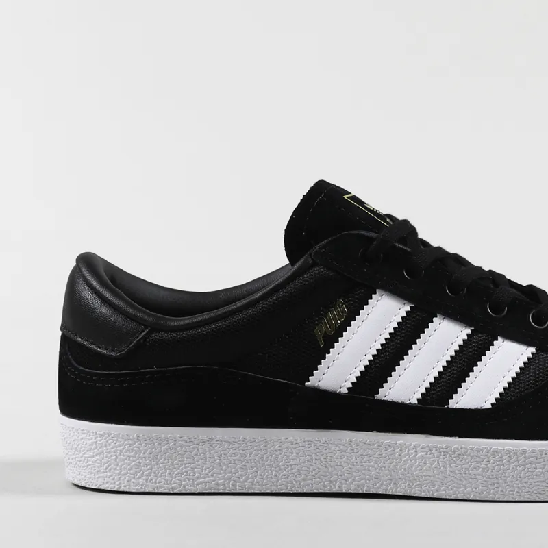 Adidas Skateboarding Puig Indoor Shoes Black White Lime-5