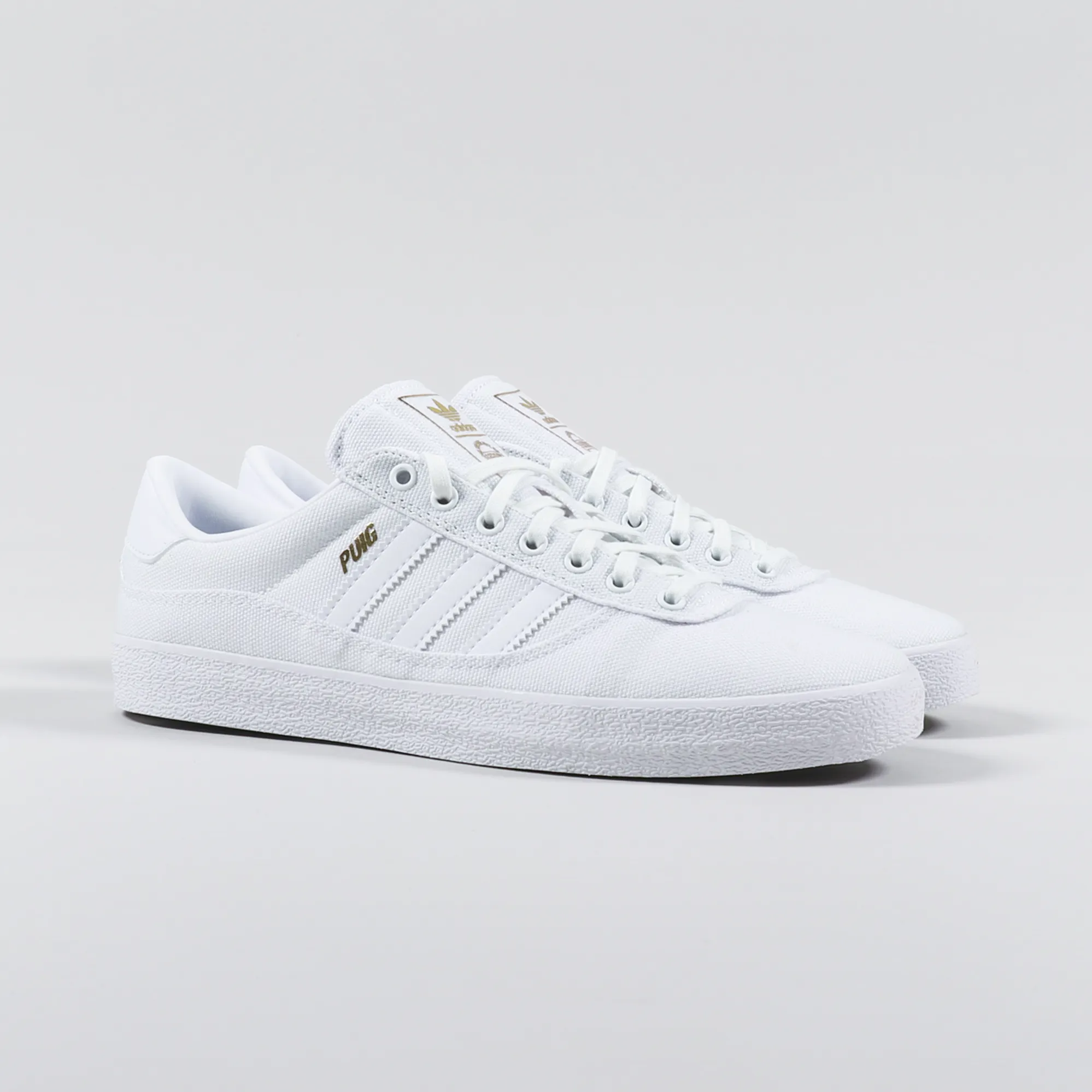 Adidas Mens Skateboarding Puig Indoor Trainers Suede Shoes White Adidas Mens Skateboarding Puig Indoor Trainers Suede Shoes White