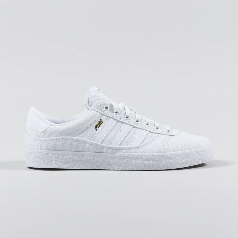 Adidas Skateboarding Puig Indoor Shoes White White Gum-4