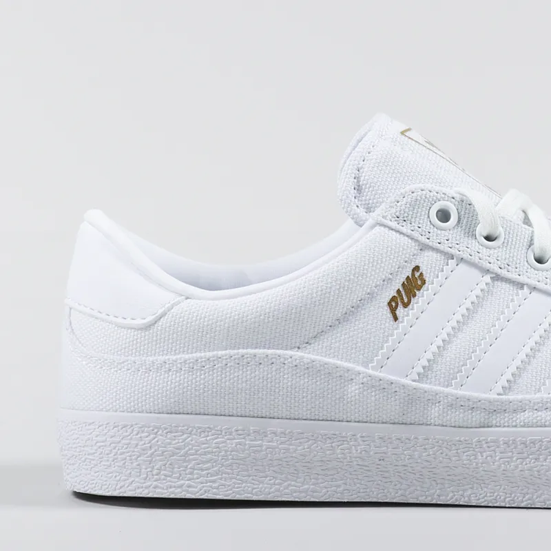 Adidas Skateboarding Puig Indoor Shoes White White Gum-5