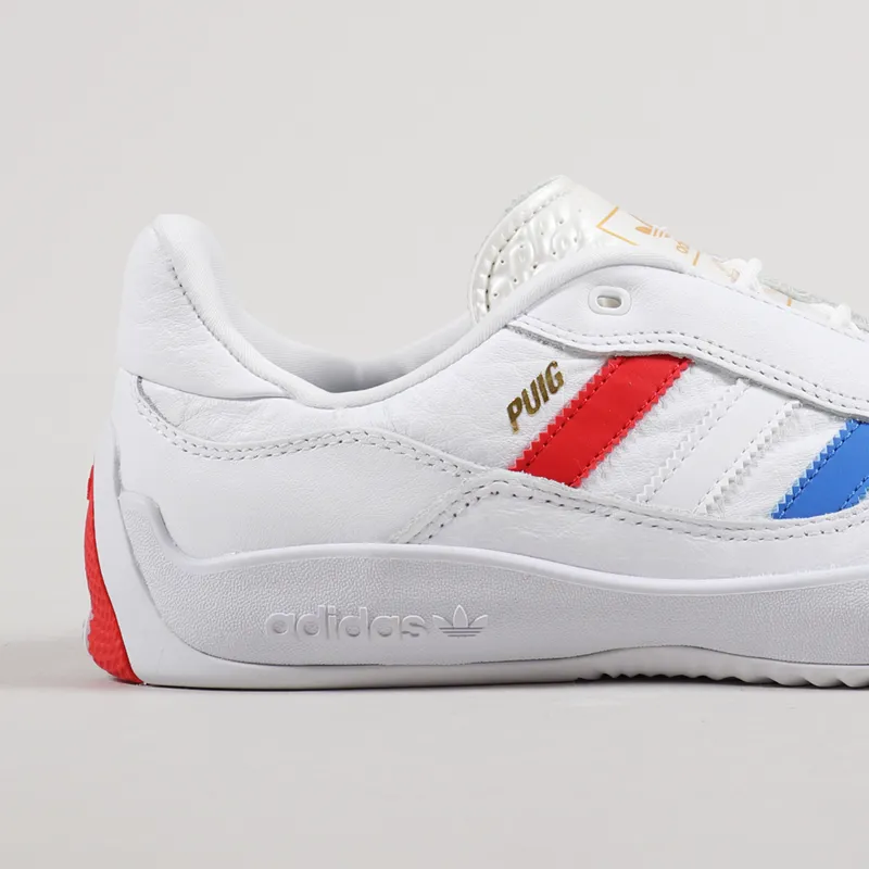 adidas puig white blue red