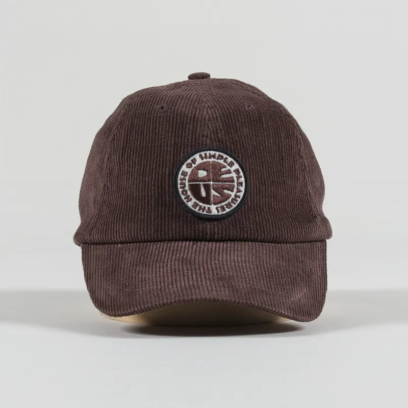 Deus Ex Machina Pushstart Dad Cap Brown-1