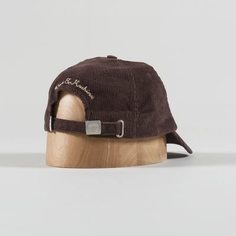 Deus Ex Machina Pushstart Dad Cap Brown-2
