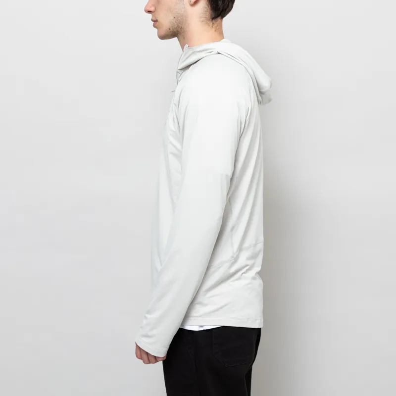 66 North Ljosufjoll Hoodie Dark Stone-2