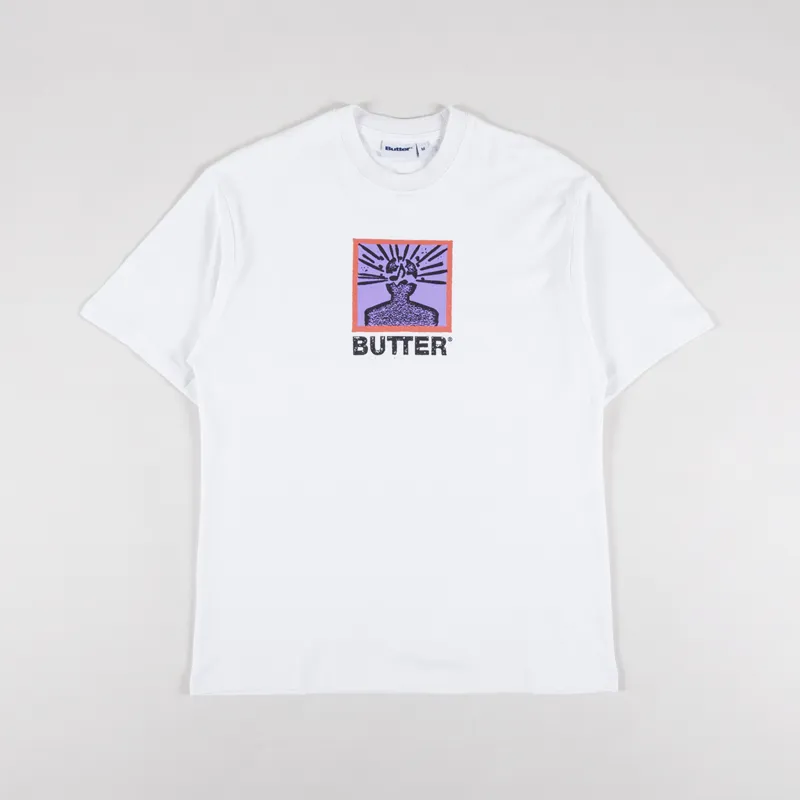 Butter Goods Explosion T Shirt White