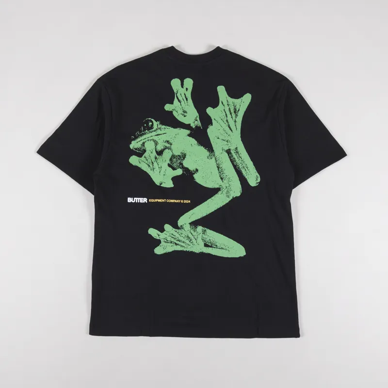 Butter Goods Amphibian T Shirt Black