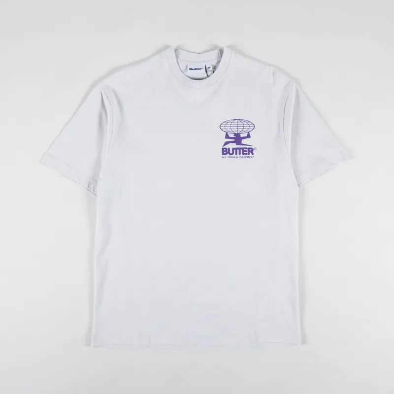 Butter Goods All Terrain T Shirt Cement-1