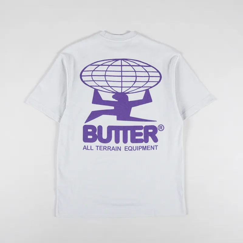 Butter Goods All Terrain T Shirt Cement