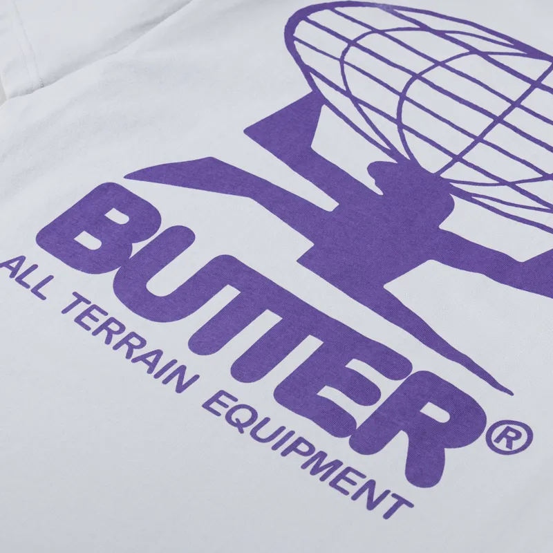 Butter Goods All Terrain T Shirt Cement-4