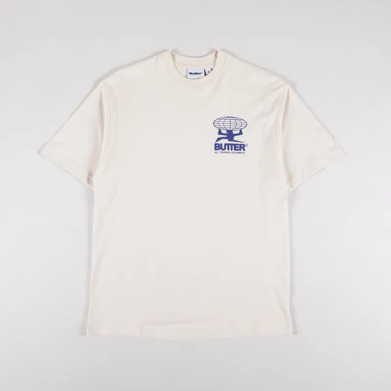 Butter Goods All Terrain T Shirt Natural-1