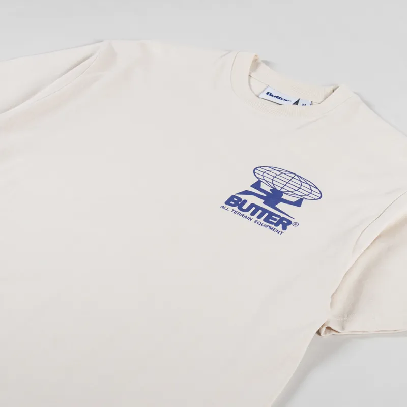 Butter Goods All Terrain T Shirt Natural-3