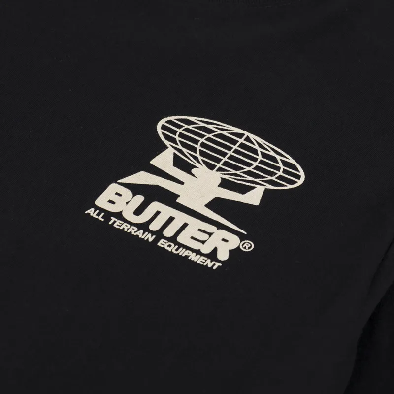 Butter Goods All Terrain T Shirt Black-5