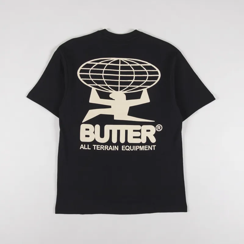 Butter Goods All Terrain T Shirt Black