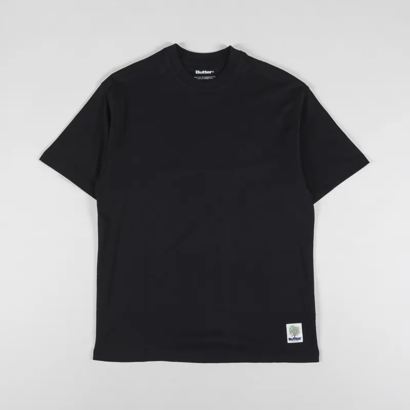 Butter Goods Organic T Shirt Black