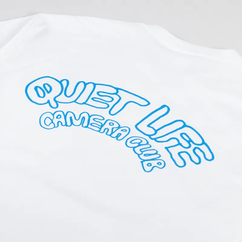 The Quiet Life Marx Camera Club Pocket T Shirt White-4