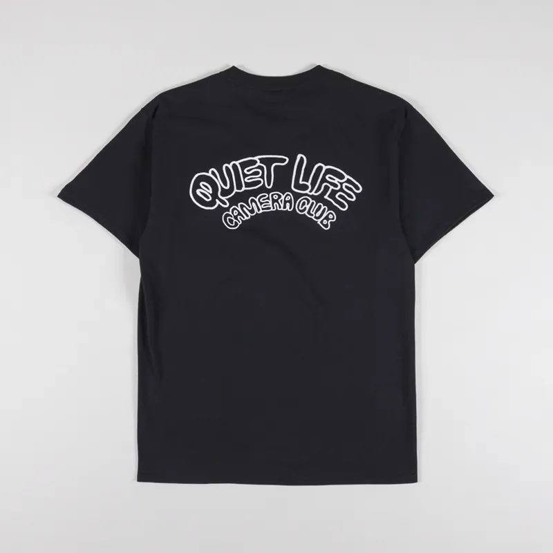 The Quiet Life Marx Camera Club Pocket T Shirt Black