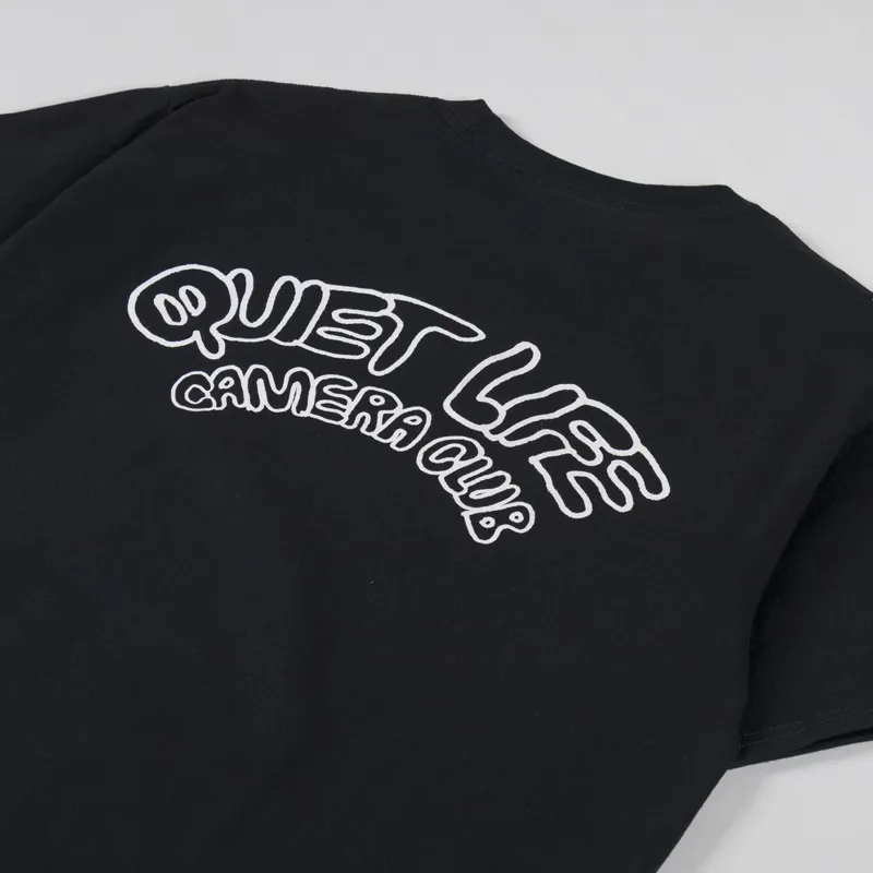 The Quiet Life Marx Camera Club Pocket T Shirt Black-2
