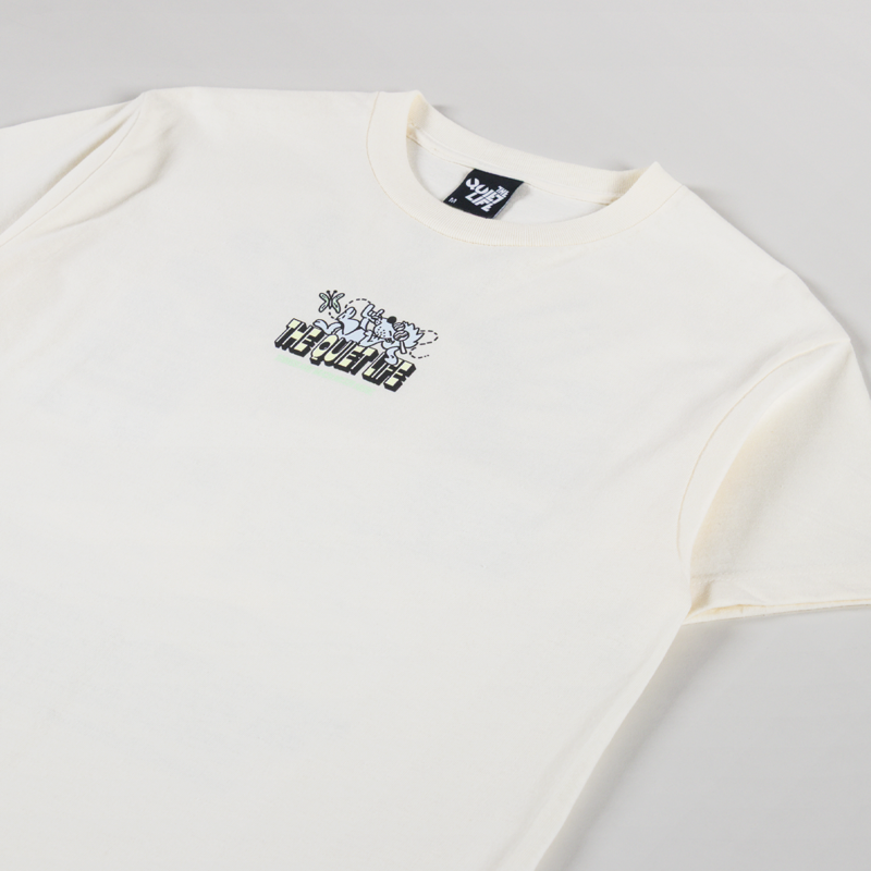 The Quiet Life As Slow As Possible T Shirt Cream-3