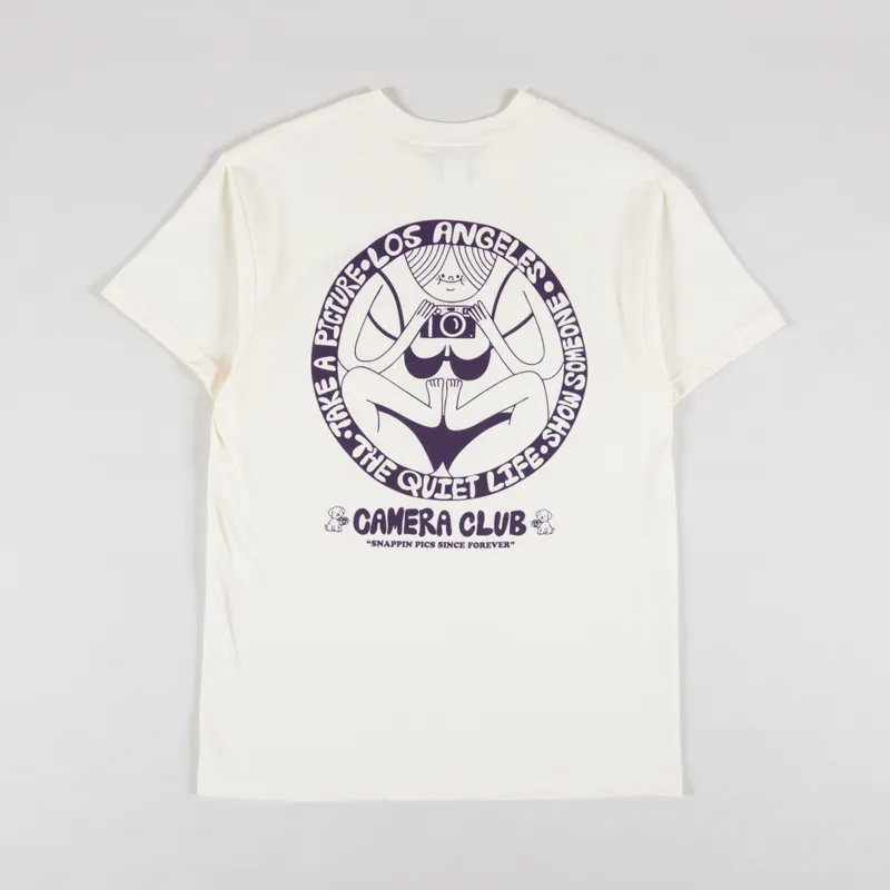 The Quiet Life Take A Picture T Shirt Cream