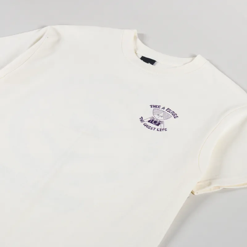 The Quiet Life Take A Picture T Shirt Cream-3
