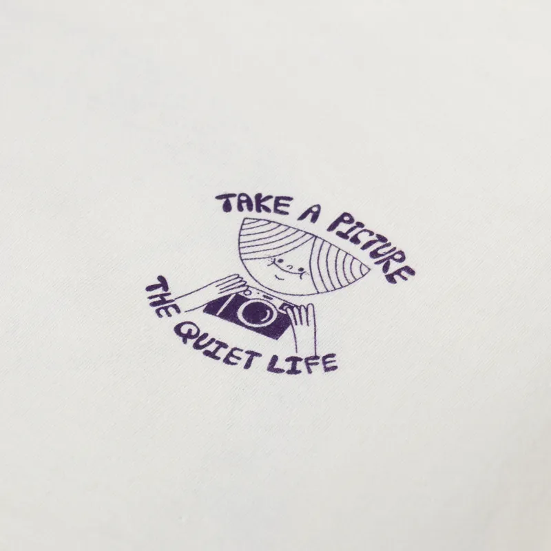 The Quiet Life Take A Picture T Shirt Cream-5