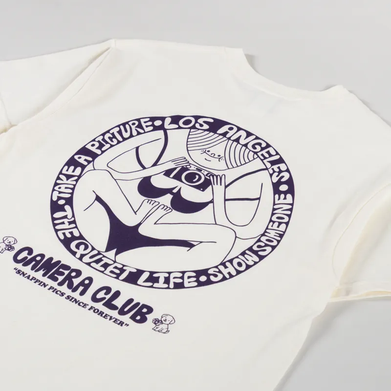 The Quiet Life Take A Picture T Shirt Cream-2