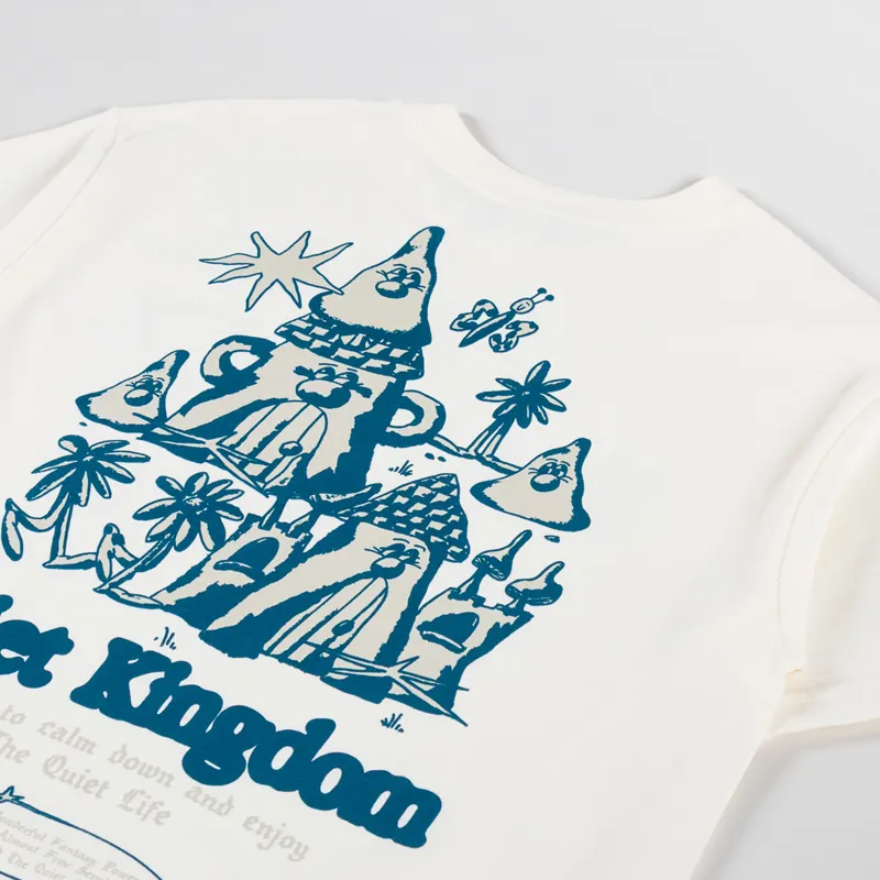 The Quiet Life Quiet Kingdom T Shirt Cream-2