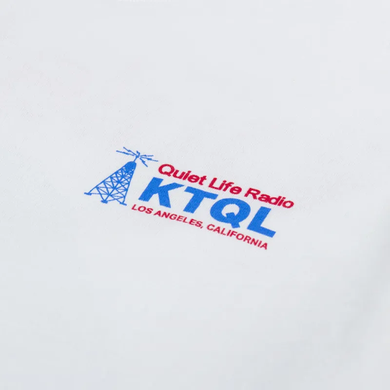 The Quiet Life Radio Station T Shirt White-5