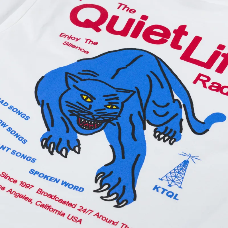 The Quiet Life Radio Station T Shirt White-4