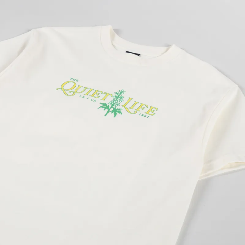 The Quiet Life Eliza Flowers T Shirt Cream-3