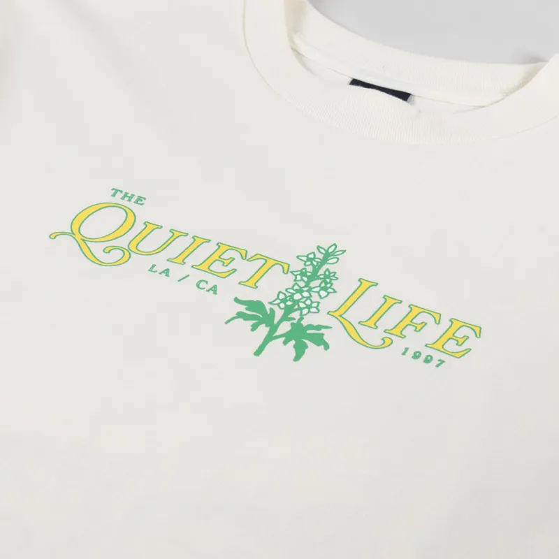 The Quiet Life Eliza Flowers T Shirt Cream-5